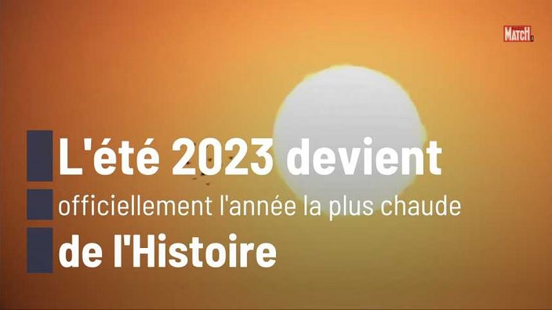 L'année la plus chaude