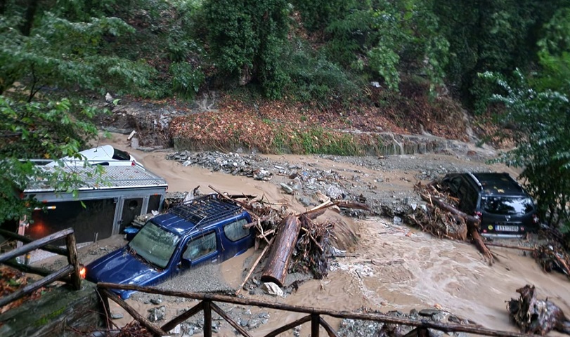 Pluies torrentielles en Grèce