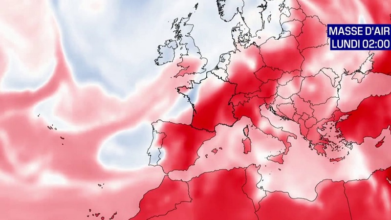 Vague de chaleur en France