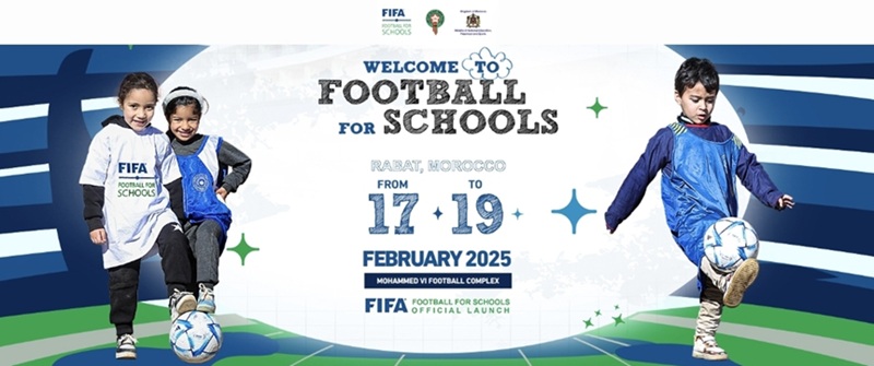 FIFA-FRMF Première édition du FIFA For Schools au Maroc