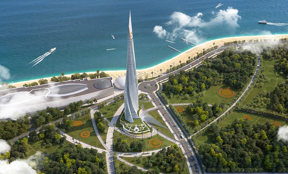 L’Atlantic Tower à Casablanca futur gratte-ciel le plus haut d’Afrique