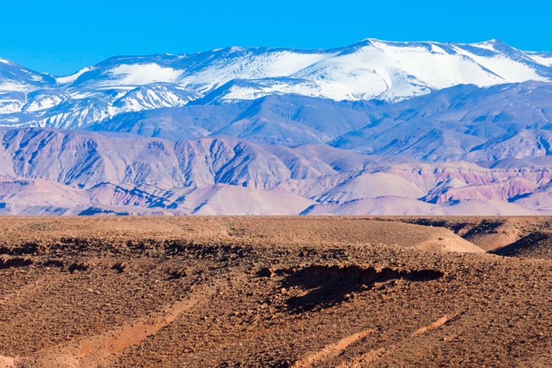 La chaîne de l'Atlas au Maroc Un joyau montagneux au cœur du pays