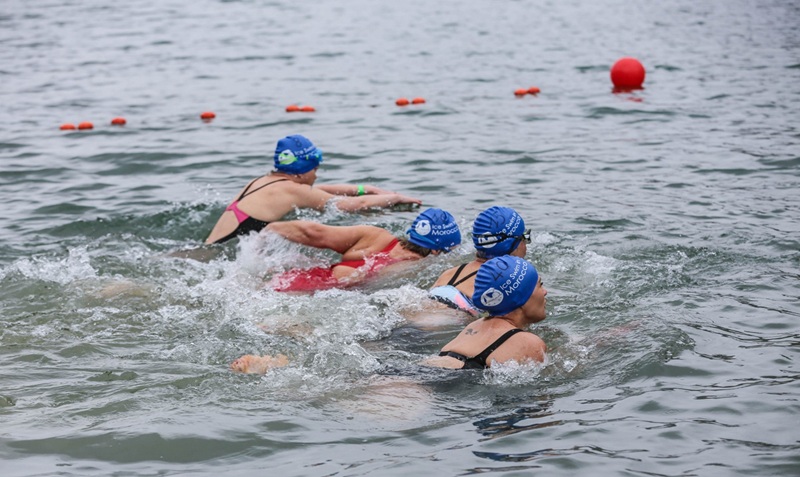 Lac d’Aguelmam Azegza la 8e Édition de l'Ice Swim in Morocco