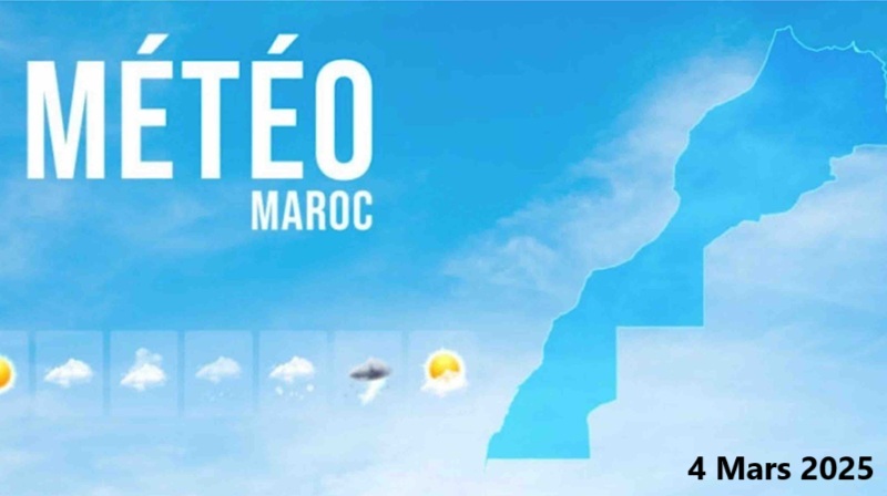 Météo Maroc le 4 Mars 2025