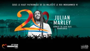 Julian Marley illumine la scène Bouregreg pour la clôture de Mawazine 2025