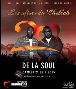 Mawazine 2025 De La Soul fait vibrer la scène Bouregreg avec un show hip-hop légendaire