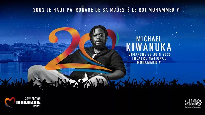 Michael Kiwanuka enflamme le Théâtre Mohammed V lors du Festival Mawazine