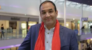 Coup de Tampon de Rachid El Ouali projeté à Madrid à l’occasion de la Fête du Trône