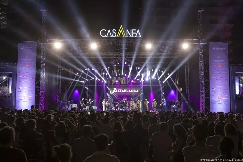 Jazzablanca en apothéose avec les Black Eyed Peas une soirée légendaire à Anfa Park