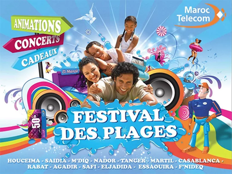 L’été s’annonce festif avec la 21e édition du Festival des Plages Maroc Telecom