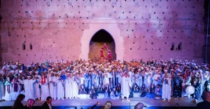 Marrakech célèbre l’âme du Maroc au Palais Badii lors du Festival national des arts populaires