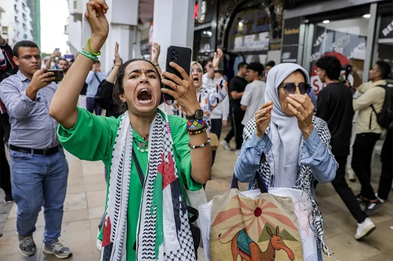 Le Maroc secoué par une troisième soirée de manifestations La Gen Z 212 exige des réformes sociales